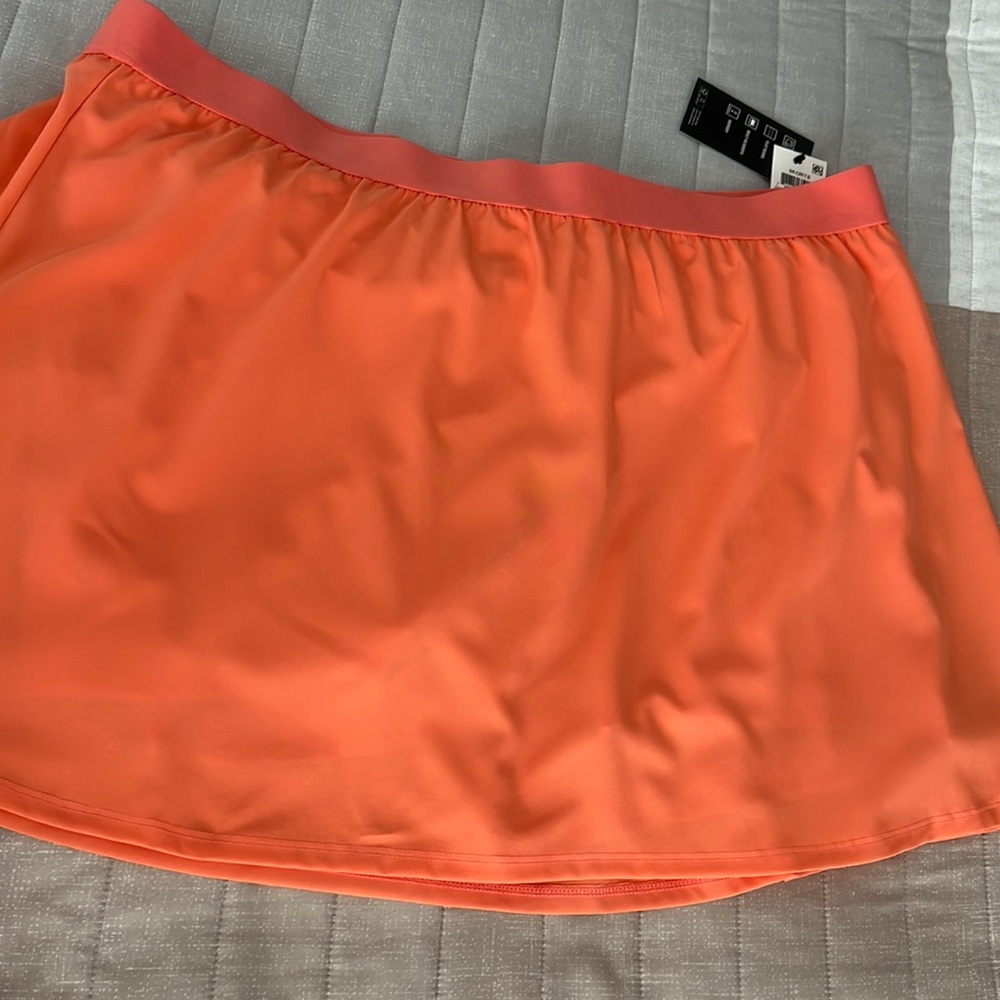 NWT (IDEOLOGY) ladies stretch skorts size XXL in peach echo color